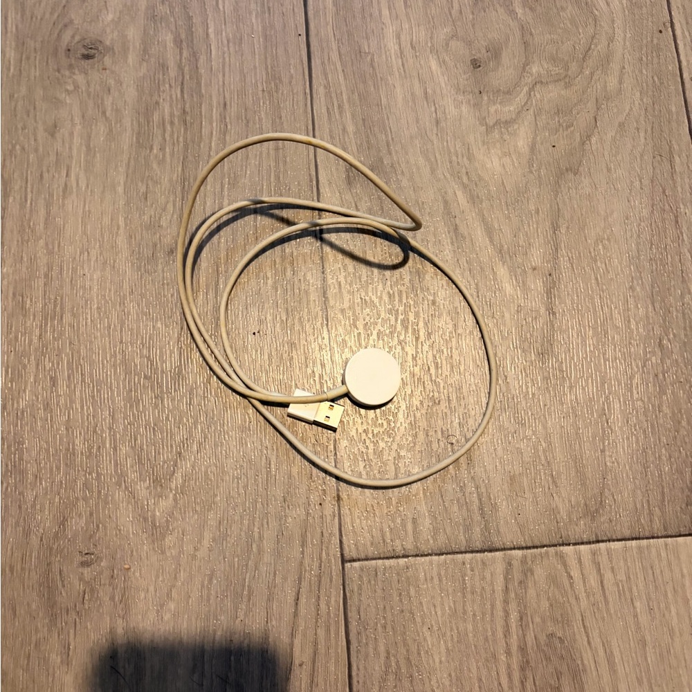 Apple Charger with USB - Cream